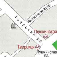Музей современной истории России, схема проезда