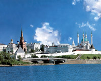Кремль в городе Казань
