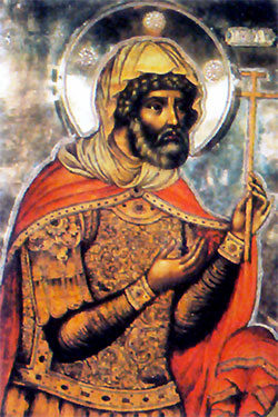 Икона святого Лонгина Сотника