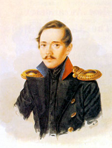 Портрет М.Ю. Лермонтова. А.И. Клюндер. 1838 г