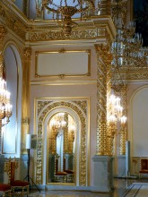 Интерьер Александровского зала в Большом Кремлевском Дворце
