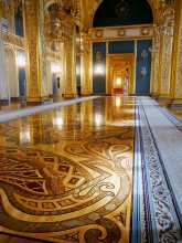 Интерьер Андреевского зала в Большом Кремлевском Дворце