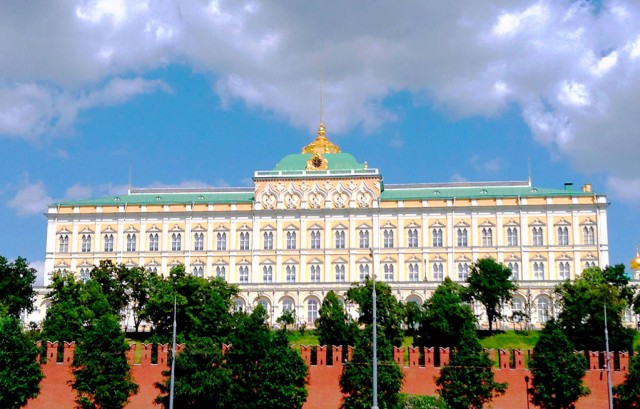 Большой Кремлевский Дворец — один из символов Москвы