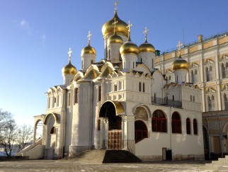 Экскурсия в кремль, Благовещенский собор. 