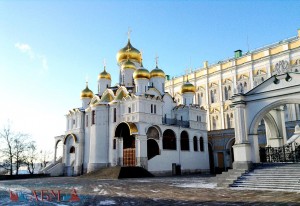 Благовещенский собор на Соборной площади Кремля